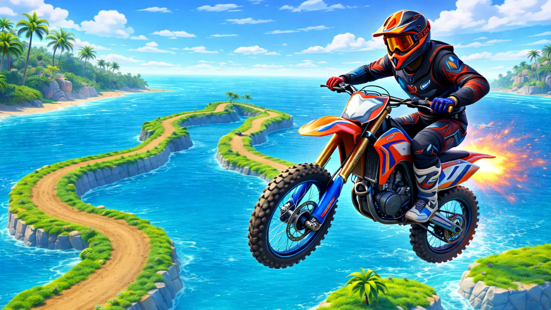 DIRTBIKE RACE 🏍️🏍️(GUNS ENABLED)