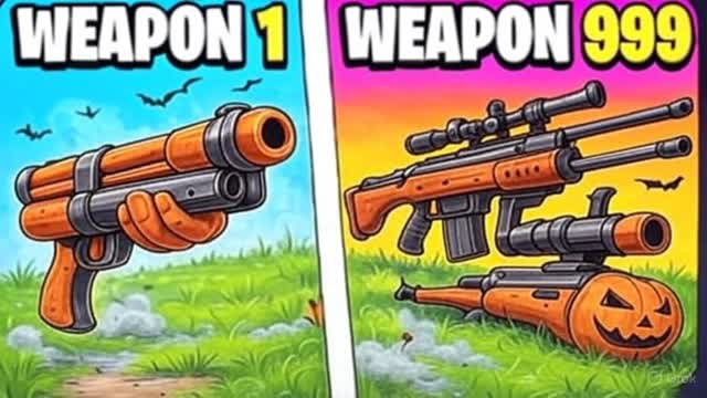 SQUARE PLAZA GUN GAME 🔥🎮💥