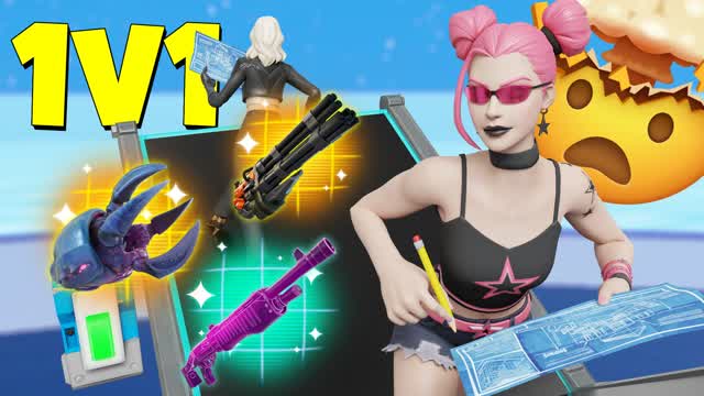 Capture 1 – 1V1 BUILD FIGHTS عاركنى بالبناء 戦い🔫