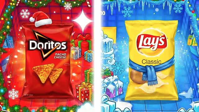 DORITOS VS LAYS 🔴🔵