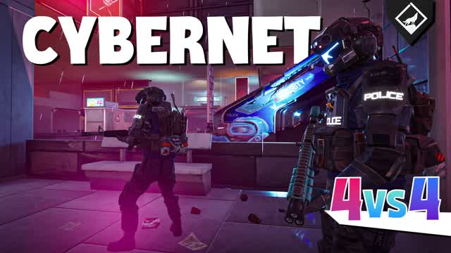 Cybernet 🔵 4 VS 4 🔴