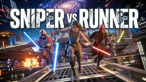 SNIPER VS RUNNER - STAR WARS