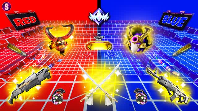 RED VS BLUE ❄️🔴🔵❄️SUMMER!!