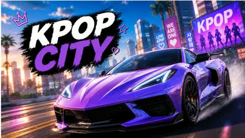 🚓KPOP DRIVE FFA OPEN WORLD ALL GUNS