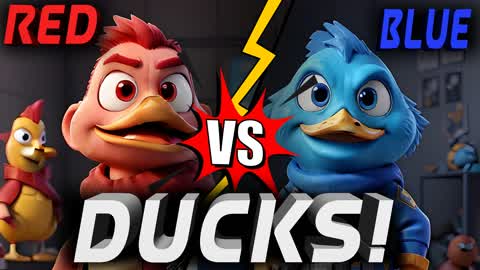 RED DUCK! Vs BLUE DUCK!