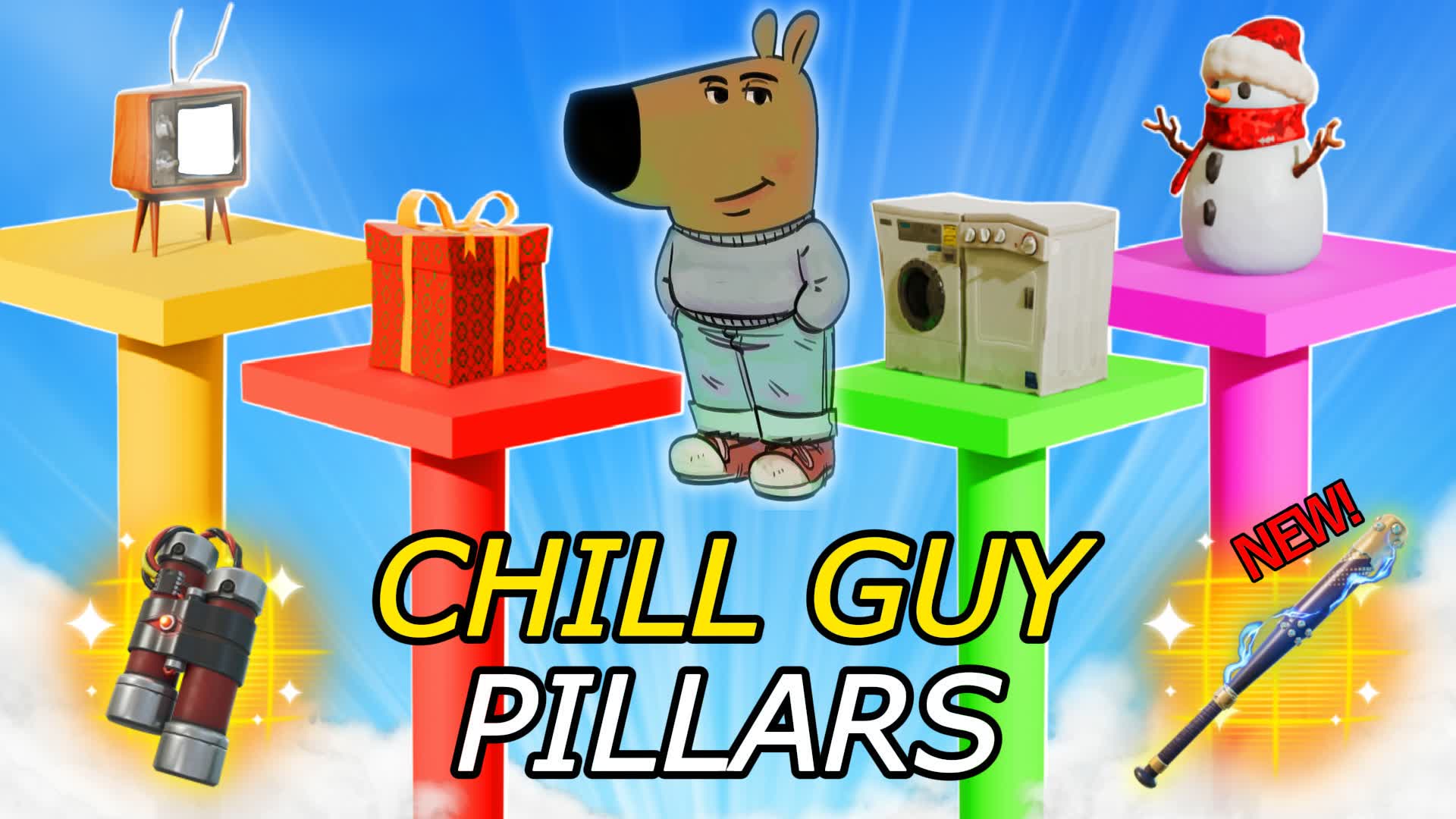 CHILL GUY PILLARS