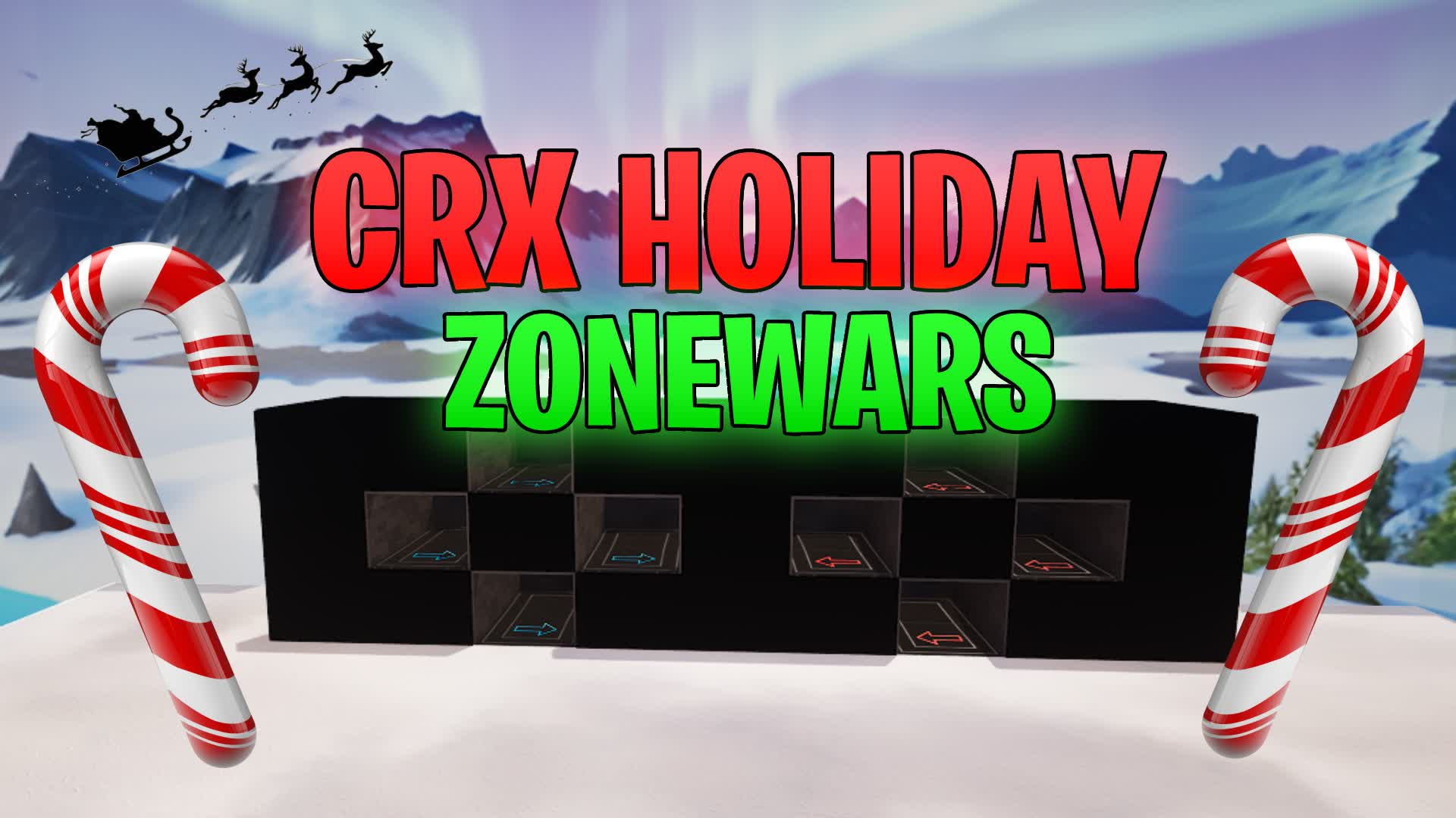 ❄️CRX HOLIDAY ZONE WARS (1V1)❄️