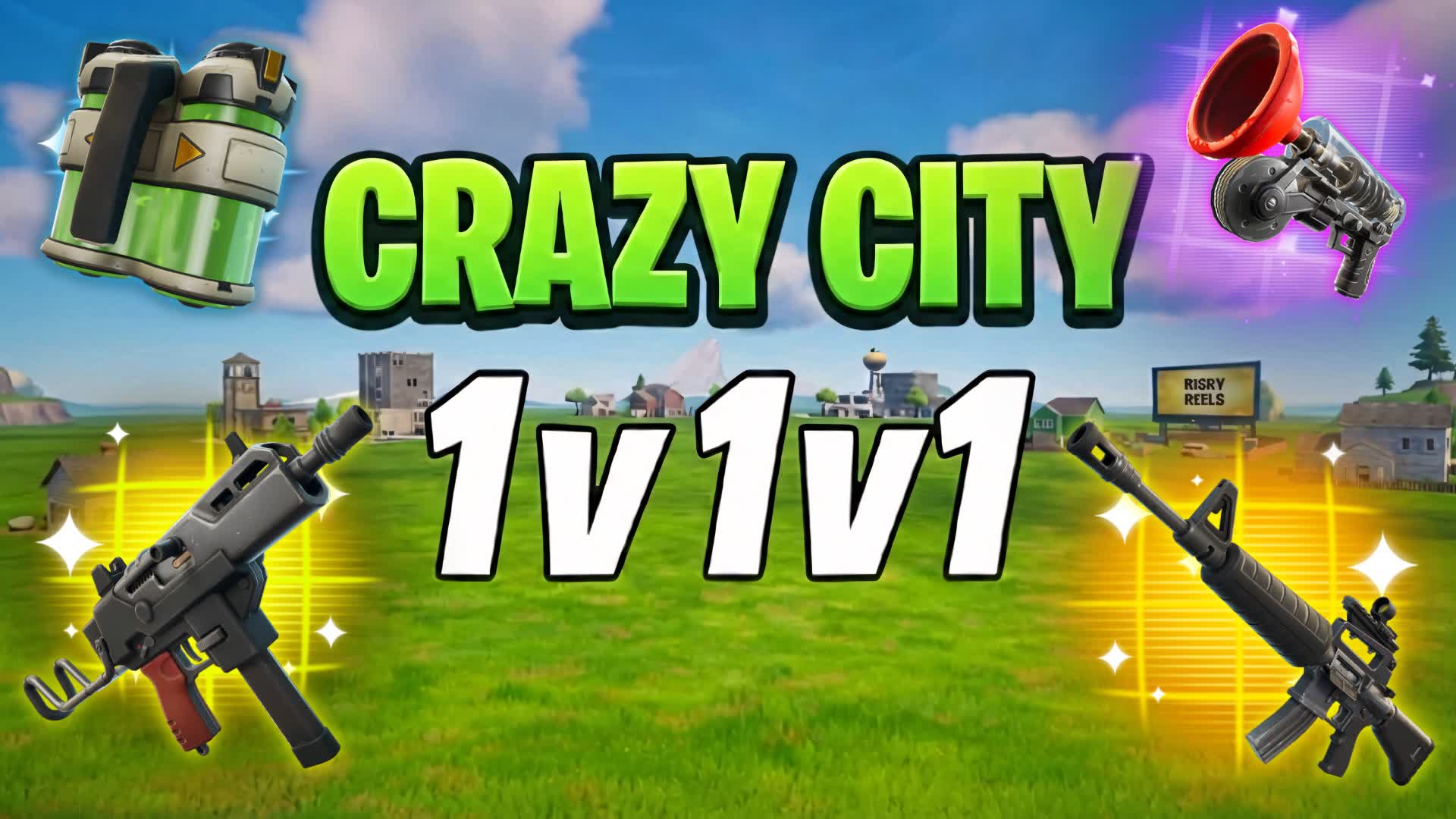 1V1V1 CRAZY CITY FFA