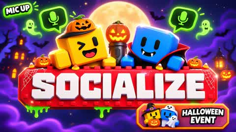 Socialize 🎃 MIC MINIGAMES