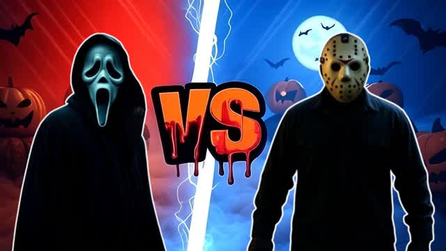 GHOSTFACE VS JASON RED VS BLUE