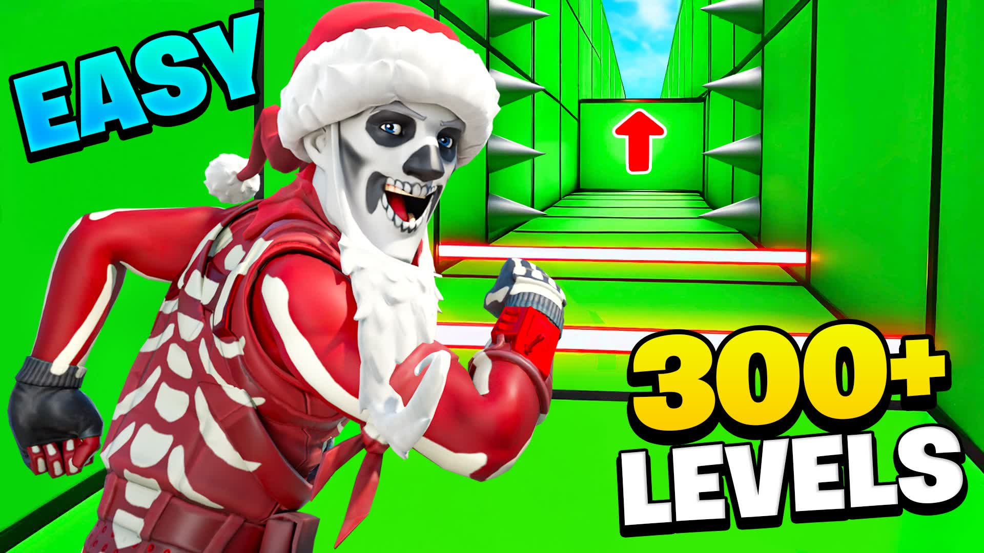 ⭐CHRISTMAS PARKOUR - EASY 300+⭐
