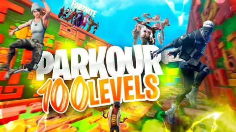 Ein Parkour-Eliminierungs-Rennen