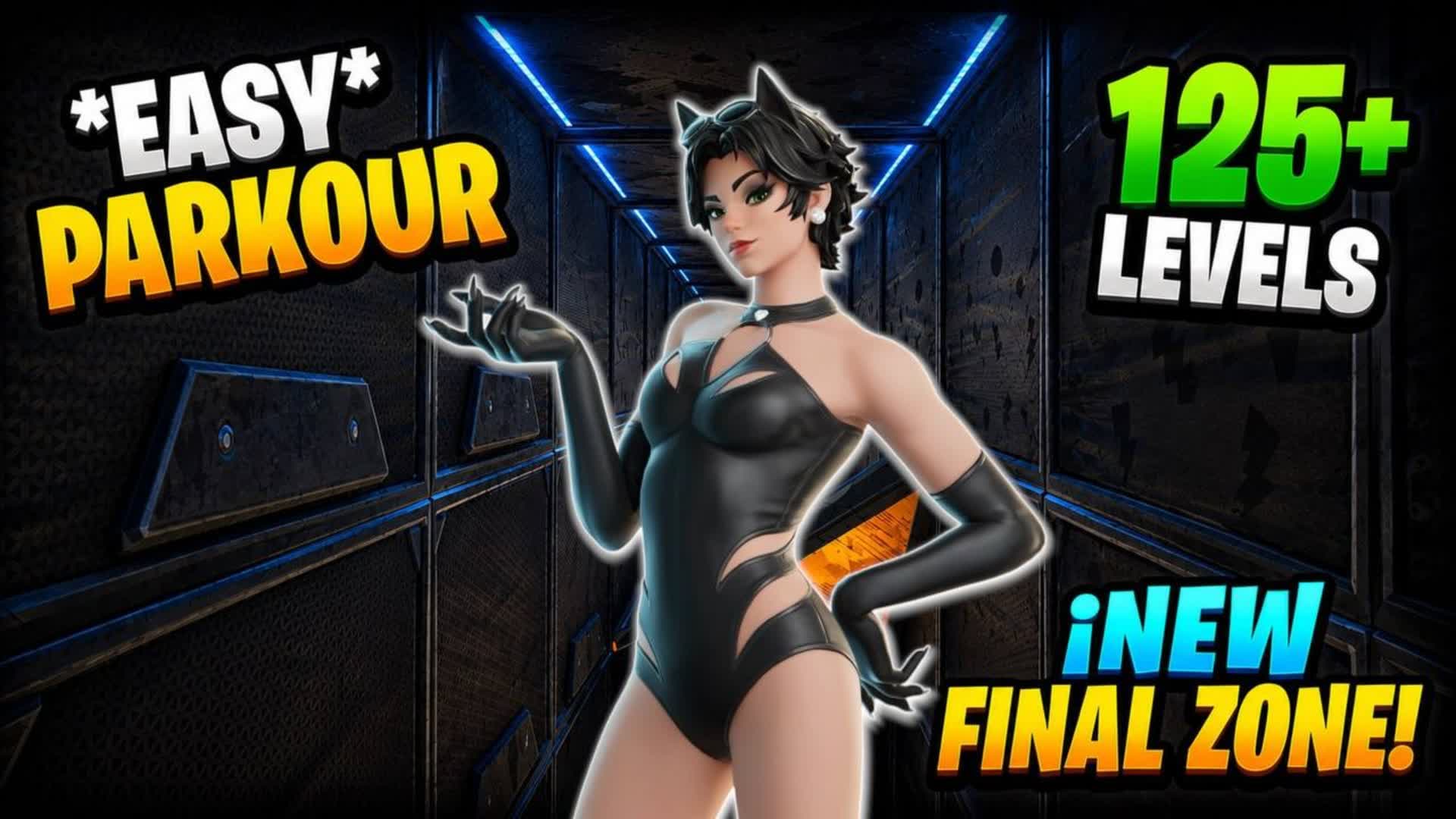 🖤 ¡NEW FINAL ZONE! ✨ Easy Parkour 125+