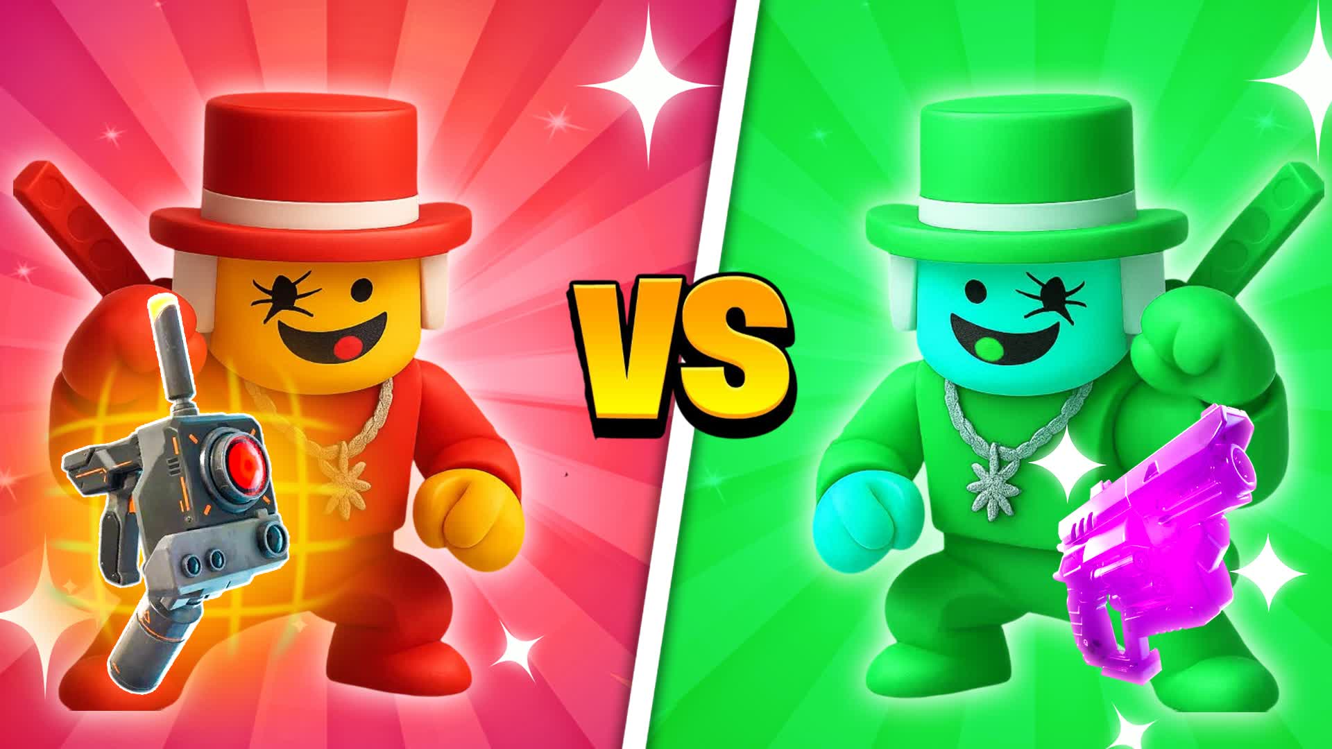 CRAZY RED VS BLUE T10🔴🔵