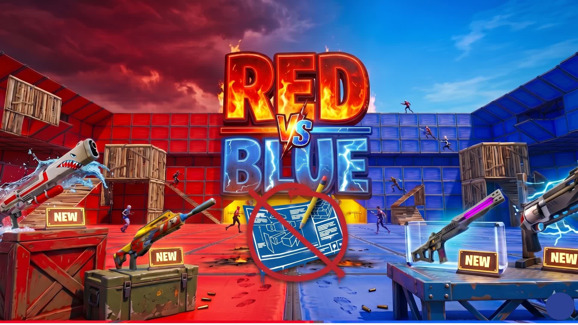 ROJO 🔴 VS AZUL 🔵 CERO CONSTRUCCIÓN