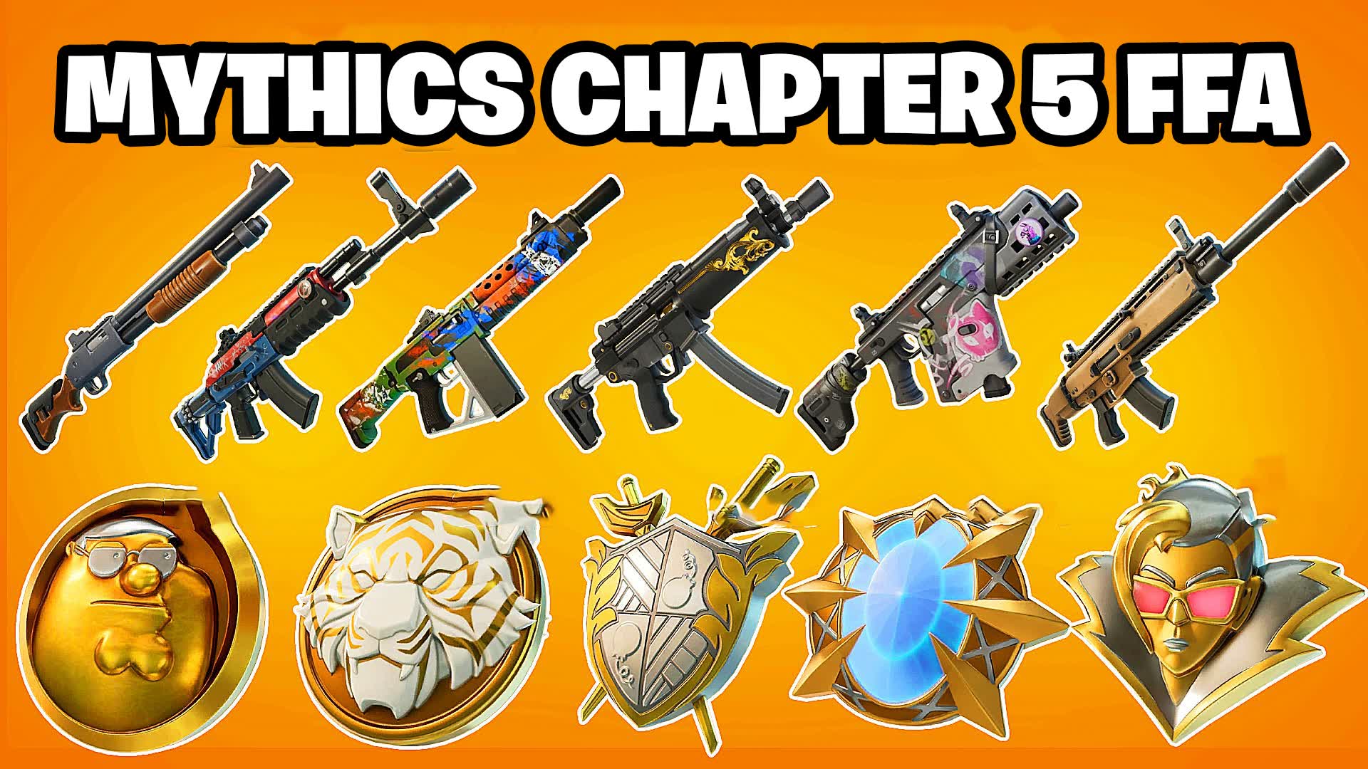 ⭐MYTHICS CHAPTER 5 FREE FOR ALL 8024-7299-0083 by maude - Fortnite ...