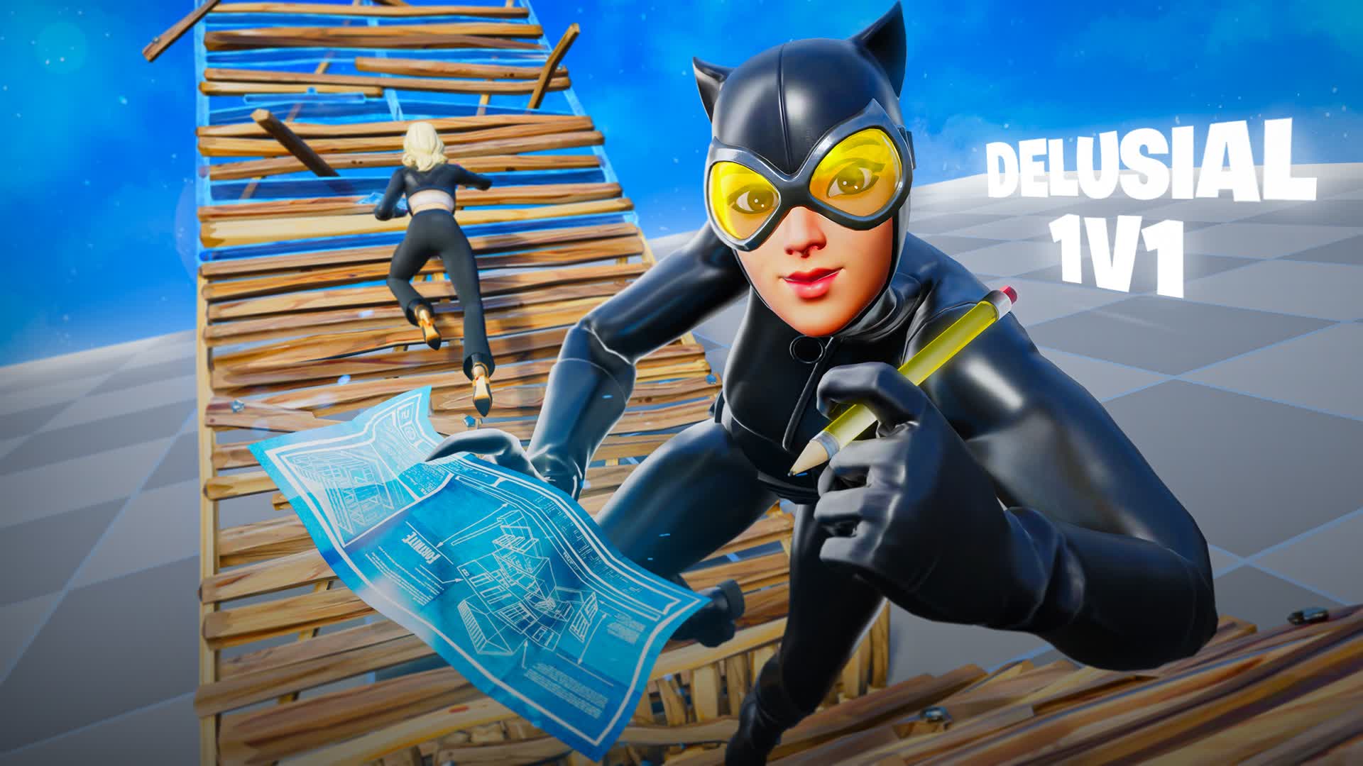 DELUSIAL 1V1 BUILD FIGHTS