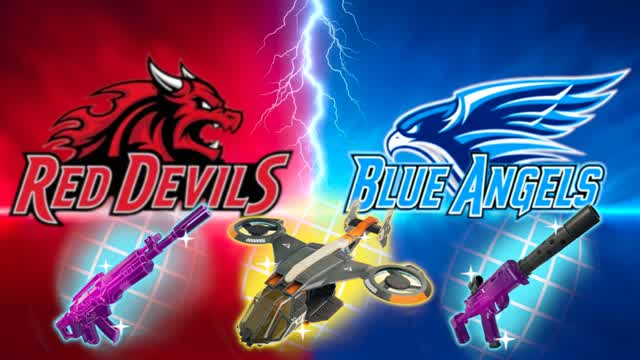 Red Devils vs Blue Angels 🔴🔵