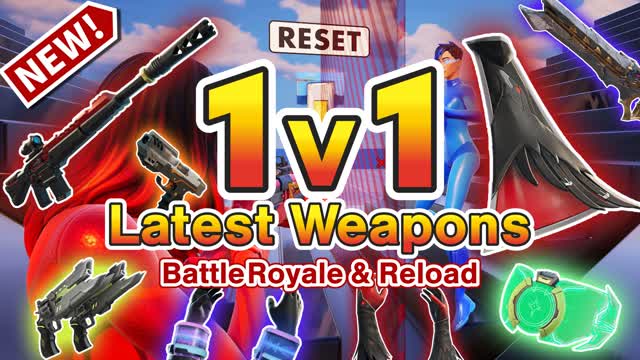 1対1の建築バトル🔥最新の武器アイテム対応🔥C6S3