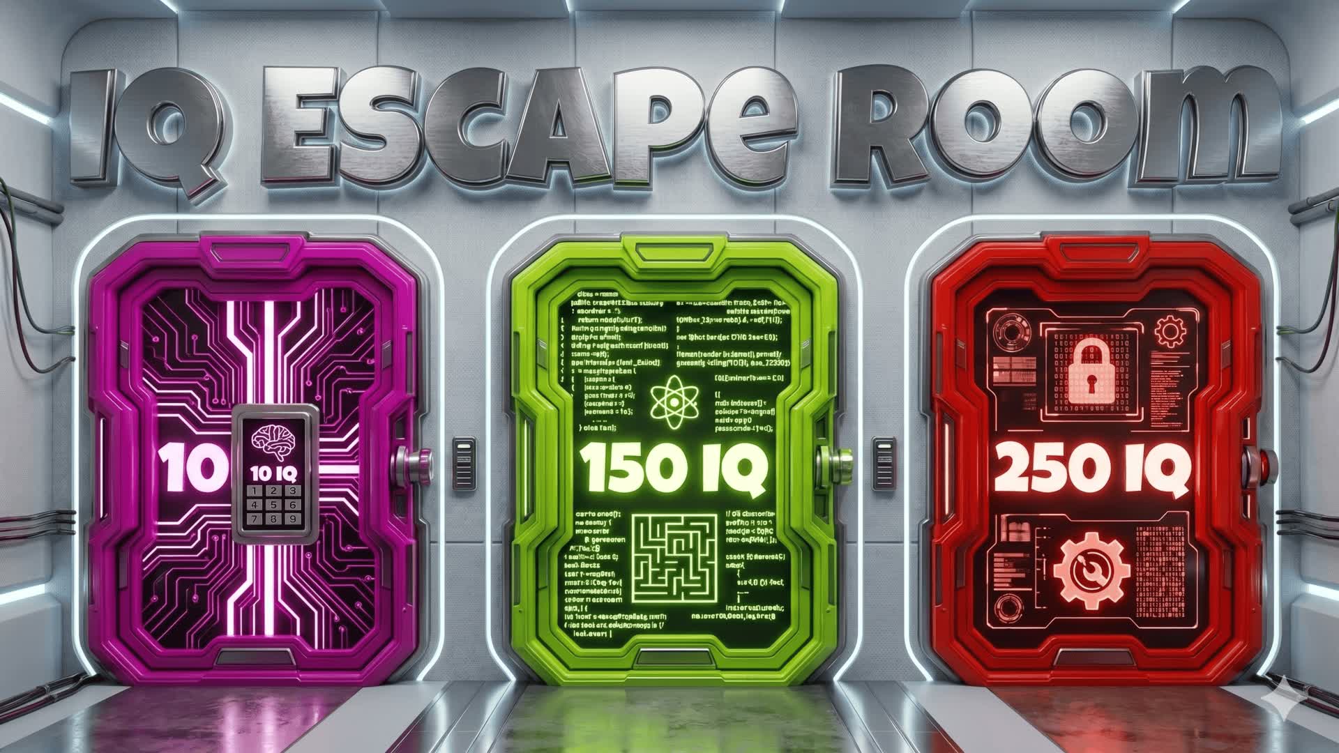 The 250 IQ Escape Room