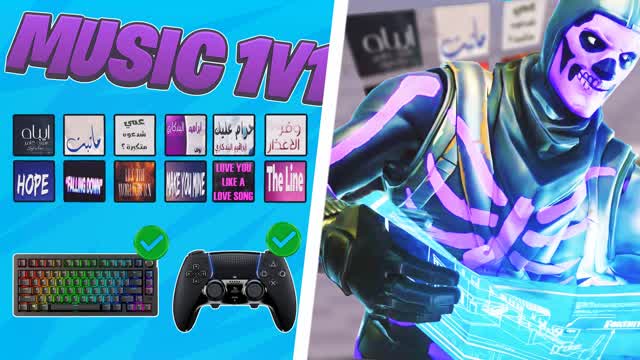 1v1 Music 🎶(200 PUMPS) YABA⭐️