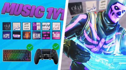 1v1 Music 🎶(200 PUMPS) YABA⭐️