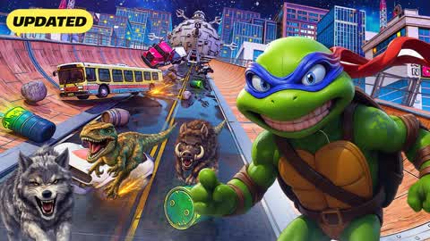 TMNT MEGA RAMP SURVIVAL 🌆🐢