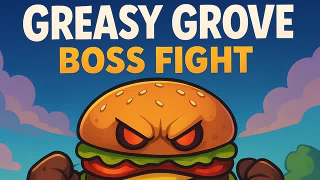 Greasy Grove Boss Fight