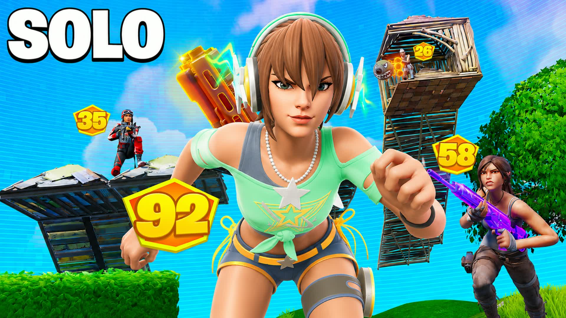 SOLO CUP ZONE WARS PRACTICE [ENDGAME]