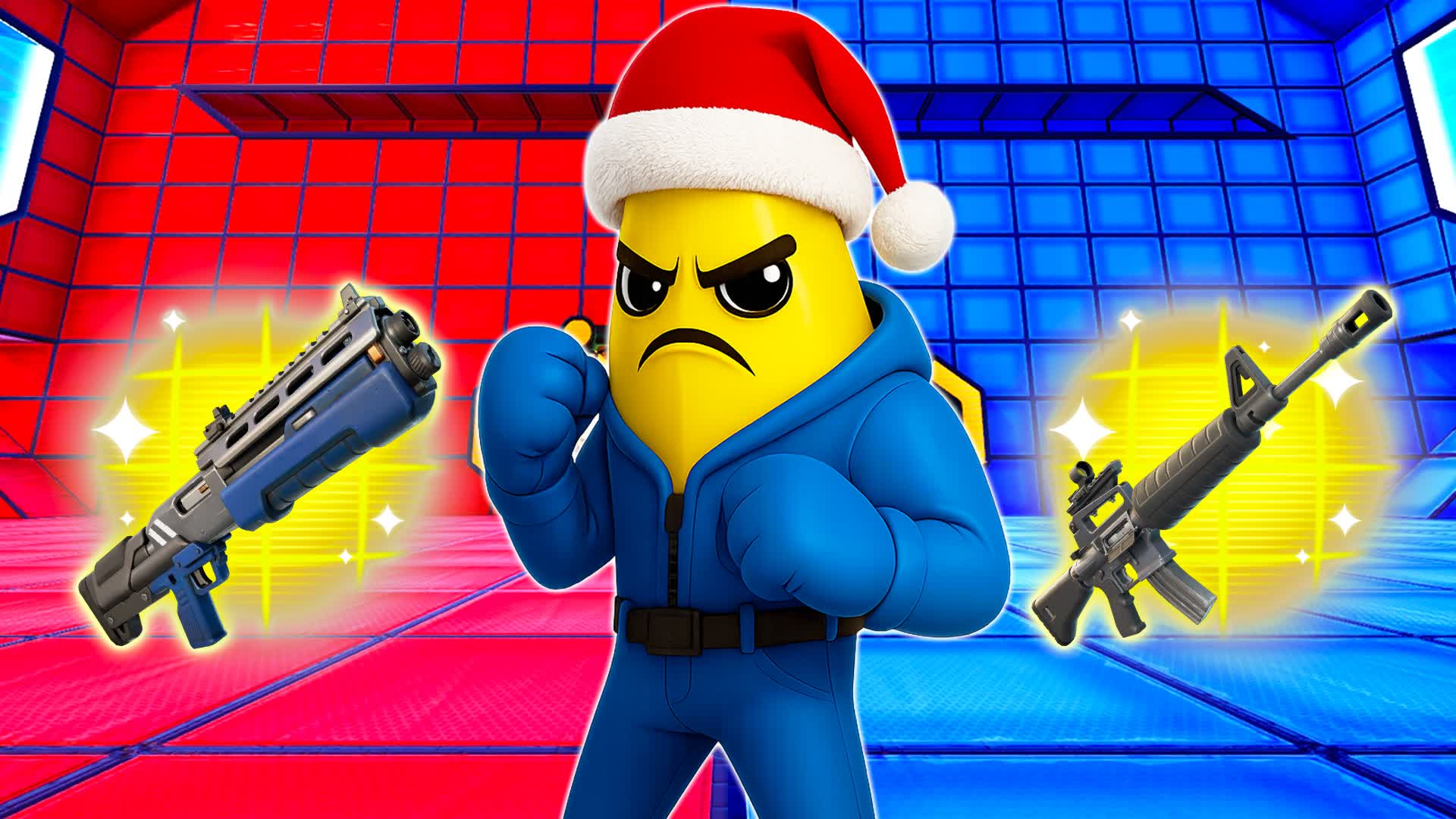 WINTER BANANA RED VS BLUE 🔴🔵