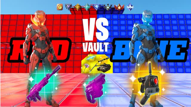 PRO CRAZY RED VS BLUE 🔴🔵