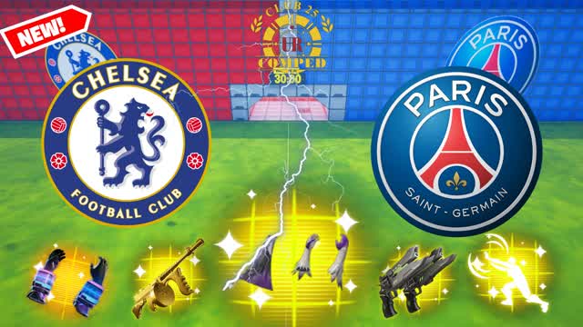 CHELSEA VS PSG đŽđ” MEGA RED VS BLUE