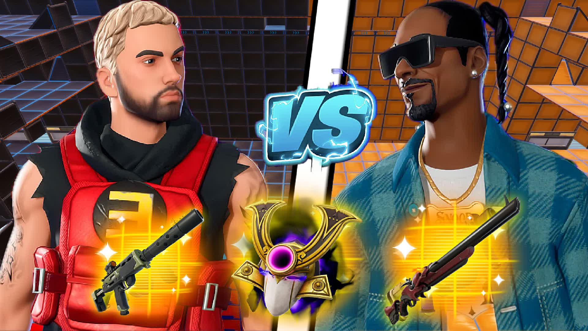 CRAZY BLACK VS ORANGE HERO