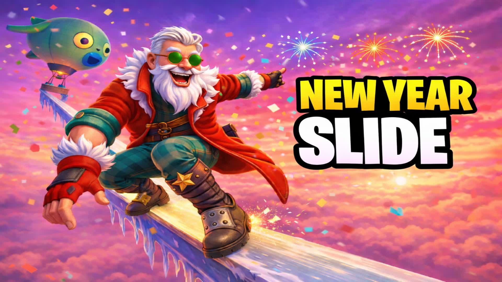 NEW YEAR SLIDE AND CHILL 🎆
