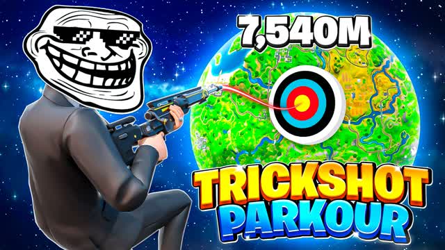 🌟TROLL TRICKSHOT PARKOUR🎯[60+ LEVELS]