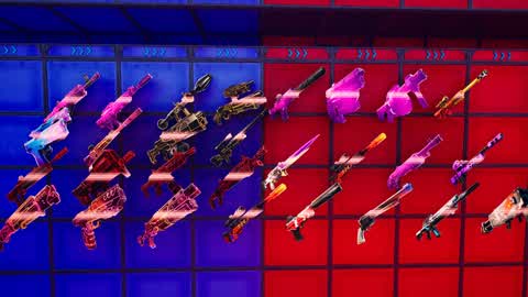 RED VS BLUE đ´đľ - ALL GUNS & RIDES
