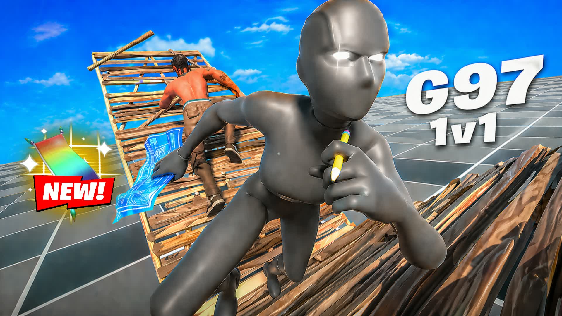 *G97* 1v1 BUILD FIGHT and FREE BUILD