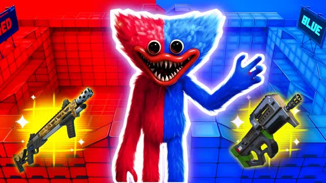 CRAZY HUGGY RED VS BLUE 🔴🔵 ANDRY!!