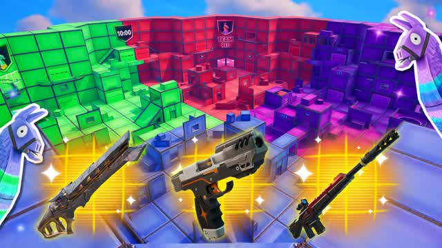 Llama Red Vs Blue Vs Green Vs Purple 🦙