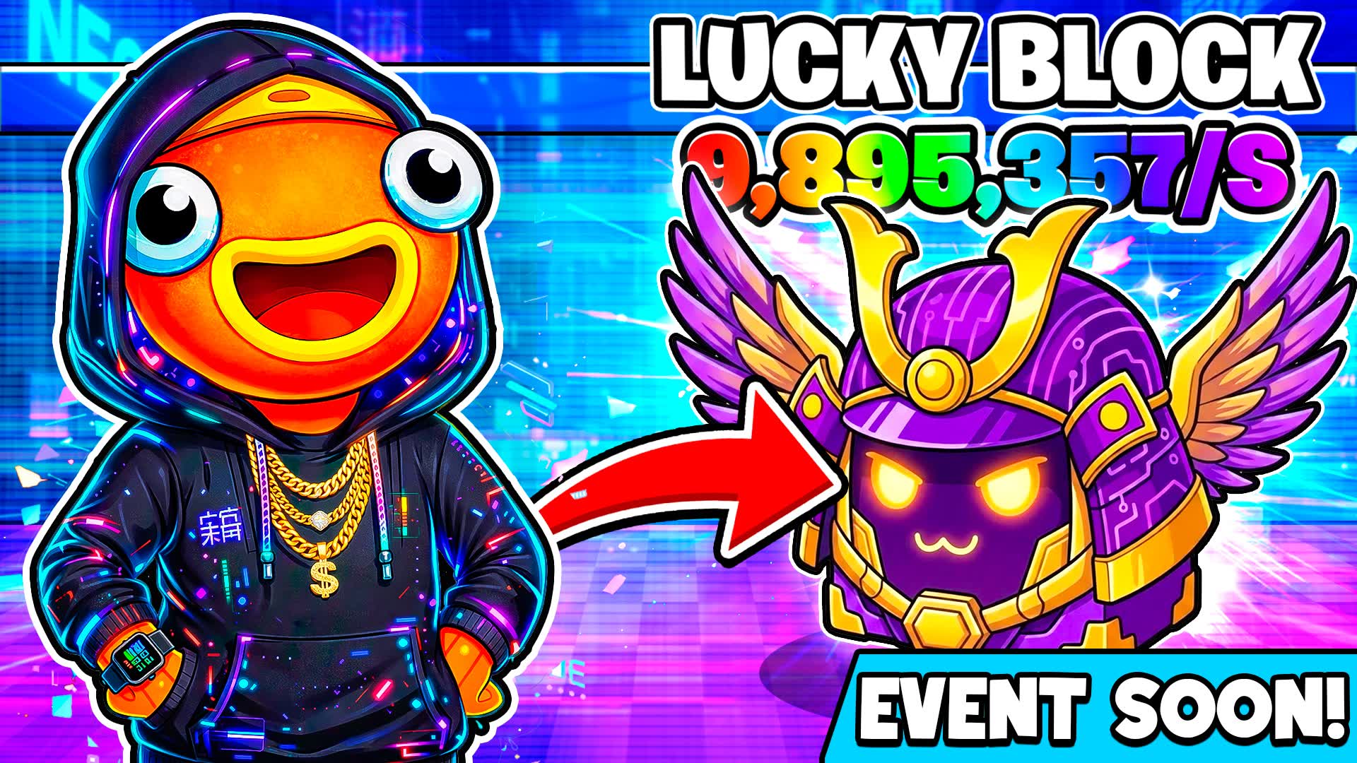 ラッキーブロックになろう [タイクーン]