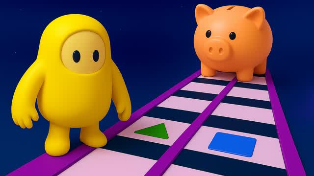 🦑SQUID LEVELS OBBY PARKOUR🦑