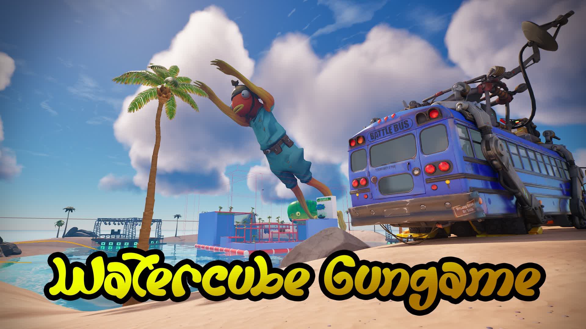 The Watercube FFA 932385594514 by schleini Fortnite Creative Map