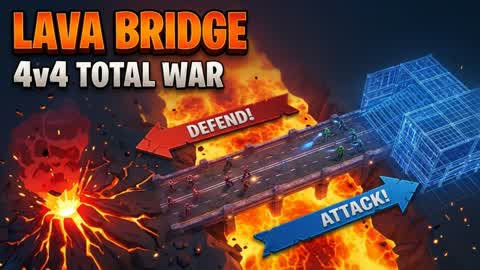 BUILD LAVA BRIDGE 4V4