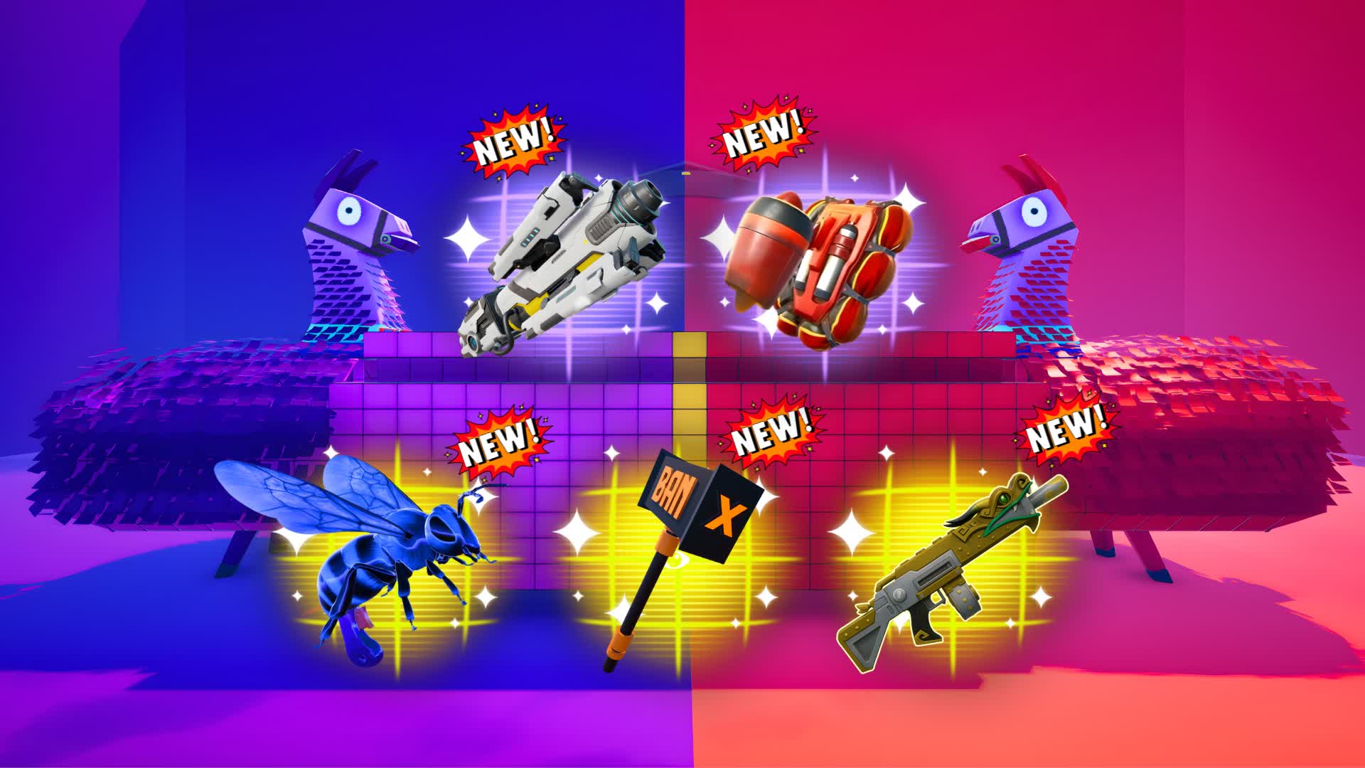 LAMA RED VS BLUE New