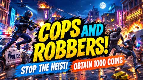 POLICE VS ROBBERS🔫💰