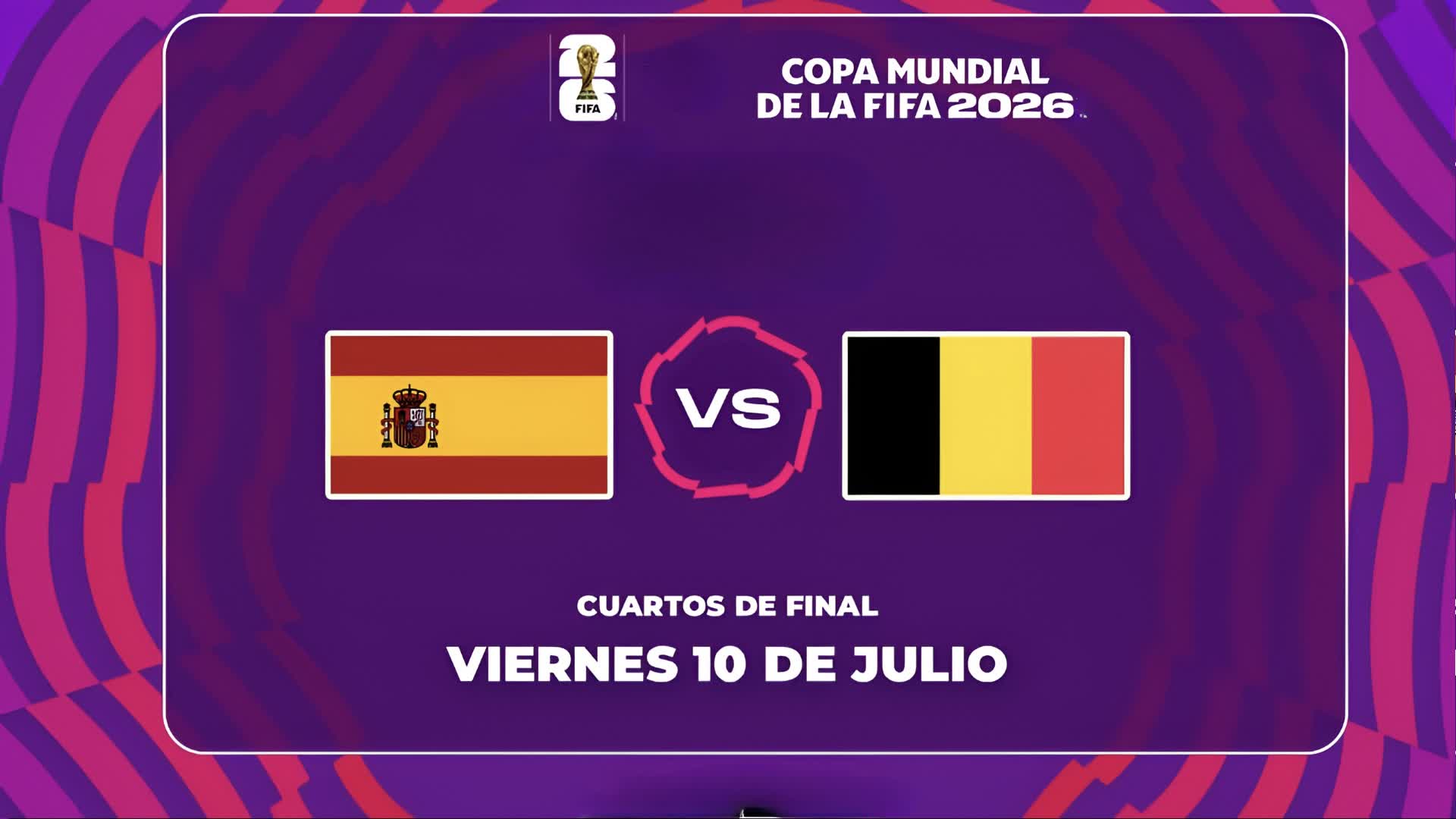 ESPAÑA vs BELGICA 🌎 COPA del MUNDO 2026