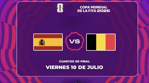 ESPAÑA vs BELGICA 🌎 COPA del MUNDO 2026
