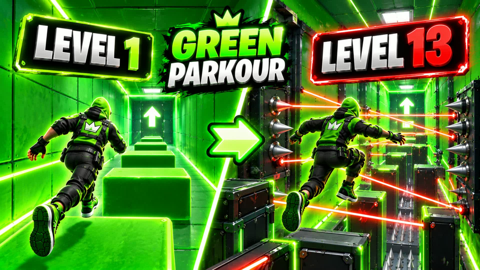 HARD PARKOUR 13 LEVELS