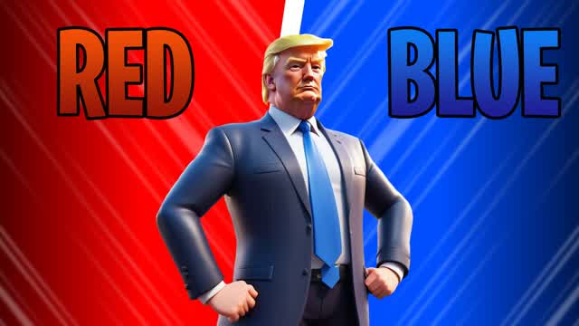 Donald Pump-INSANE RED VS BLUE  🔴🔵