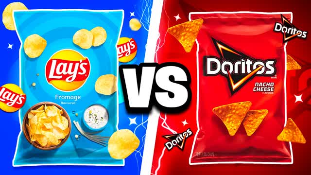DORITOS VS LAYS FUT CHAM RED VS BLUE🔴🔵